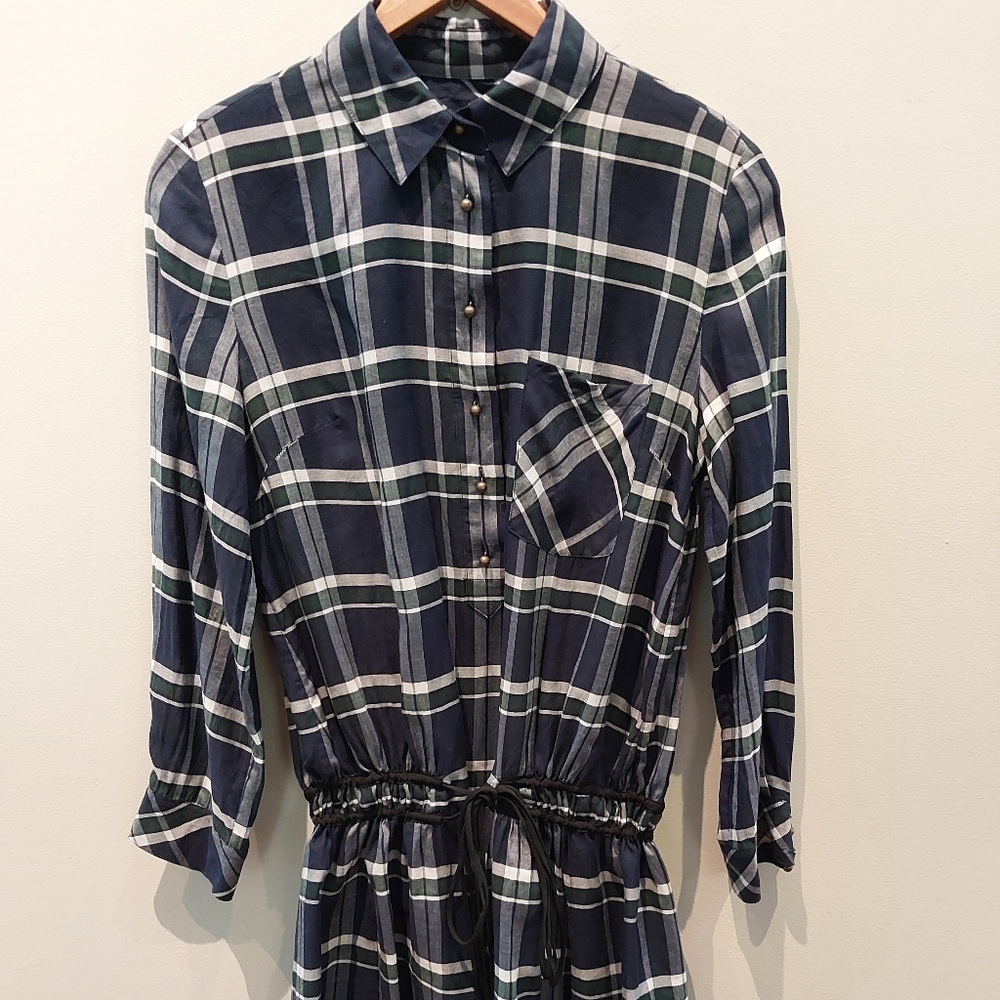 Veronica Beard Plaid Dress, Size 4
